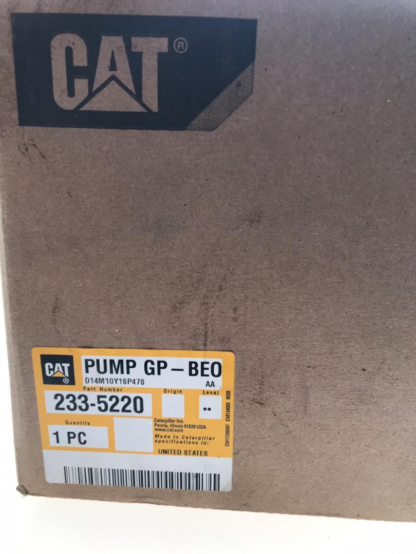 233-5220 Насос масляный CAT C-12 запчасти от Ла-спецтрак